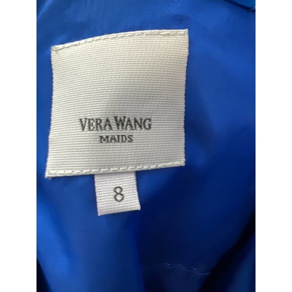 Vera Wang Designer Dress Maids Collection Royal Electric Blue - Picture 8 of 9